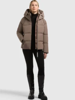 Jacke ONO2 TAUPE BROWN