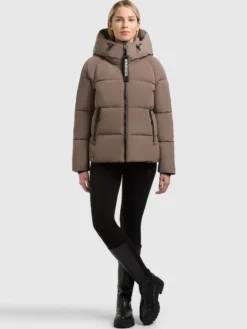 Jacke ONO2 TAUPE BROWN