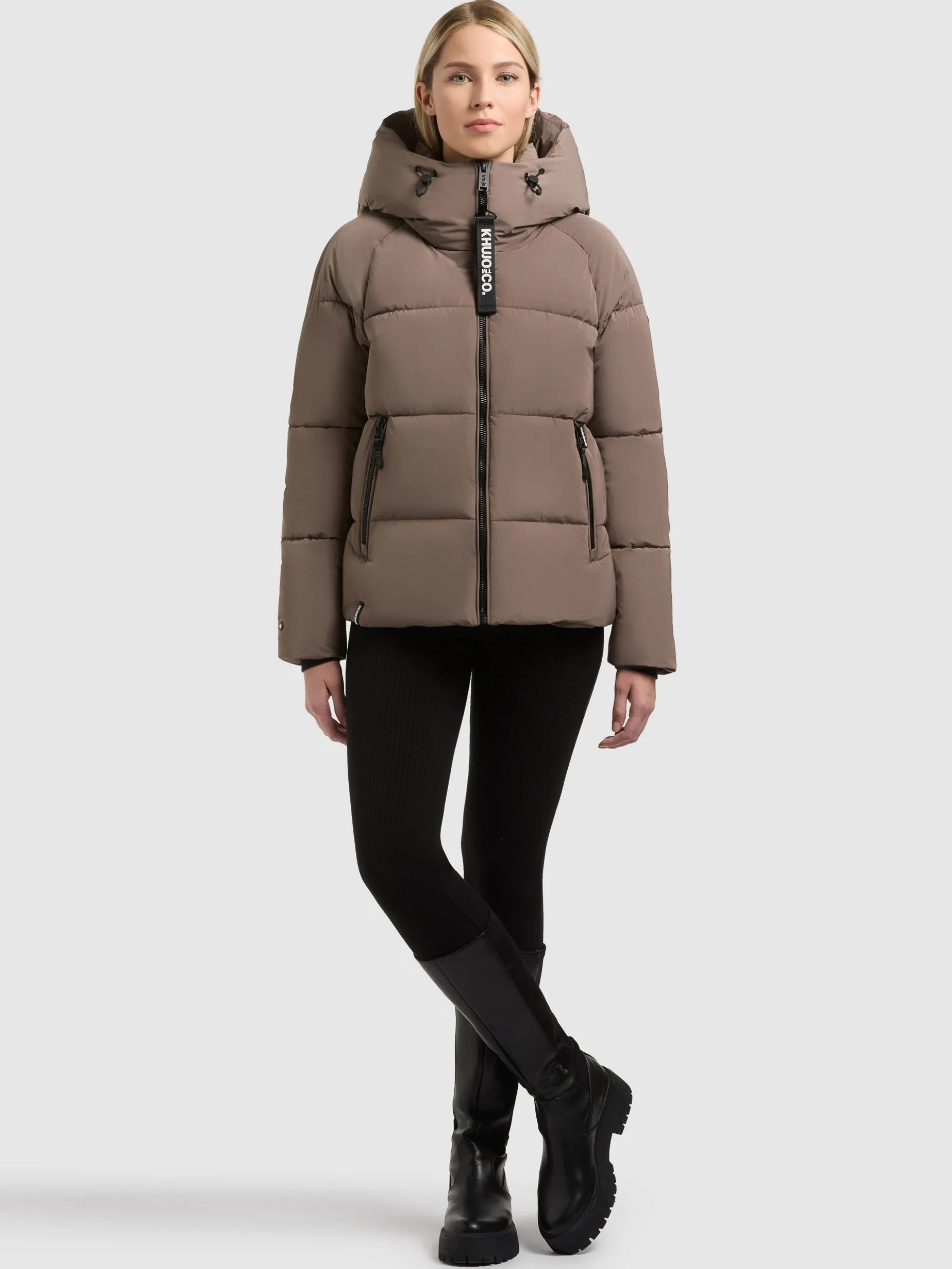 Jacke ONO2 TAUPE BROWN