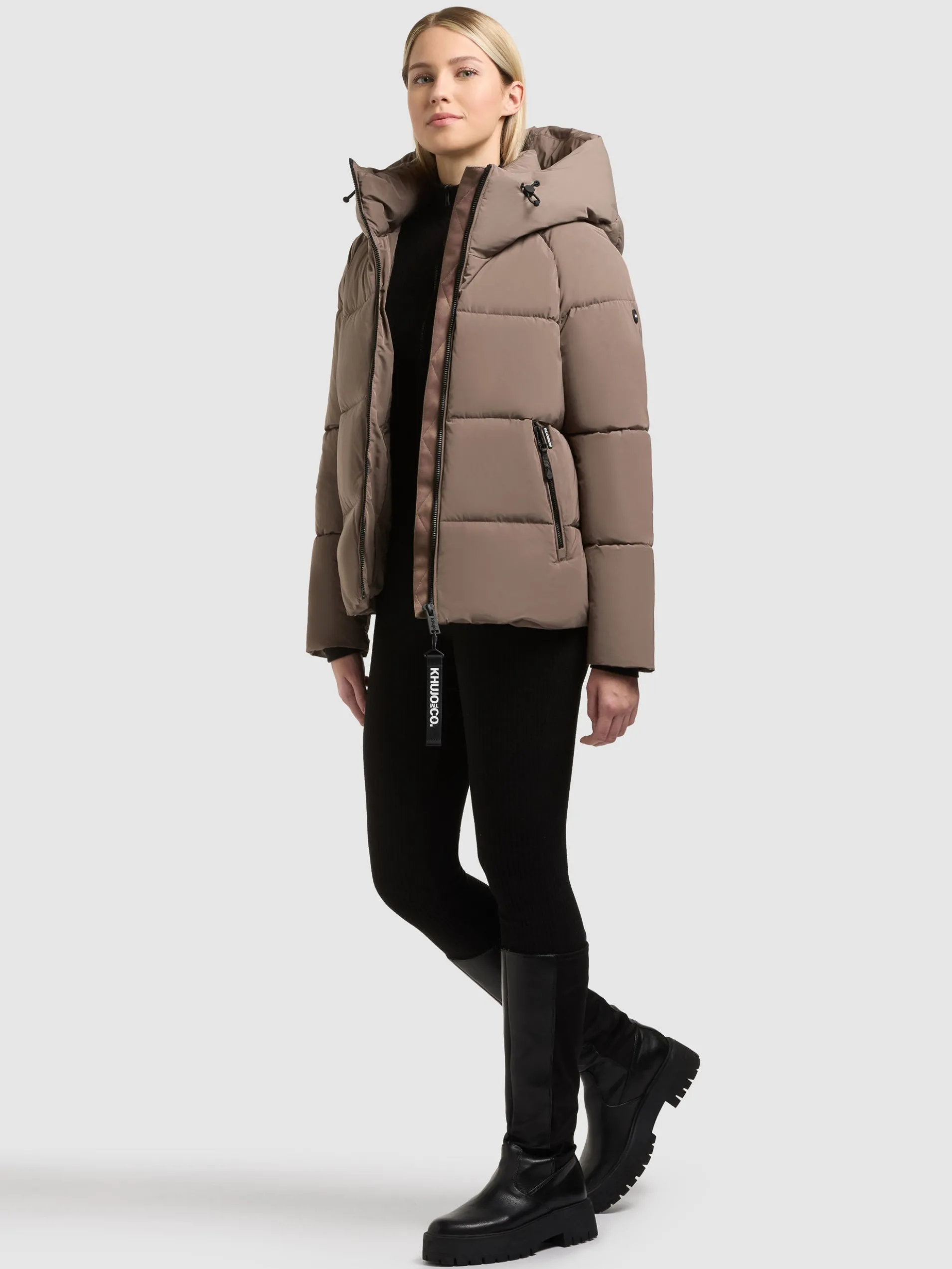 Jacke ONO2 TAUPE BROWN