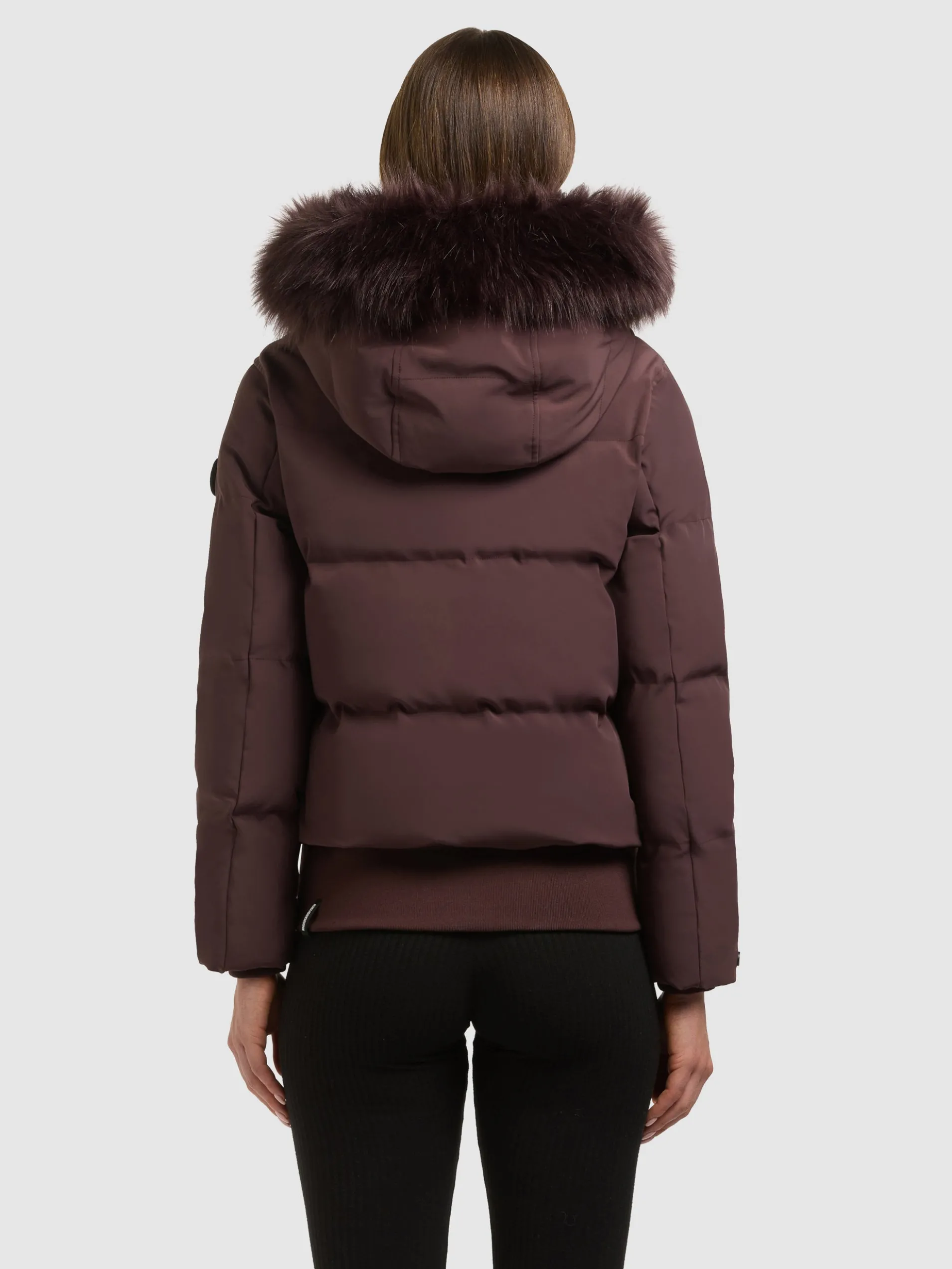 Jacke PADME WITH FUR - 2IN1 WINESTONE RED