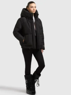 Jacke PEEKE2 WITH GLOVES BLACK
