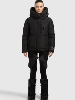 Jacke PEEKE2 WITH GLOVES BLACK