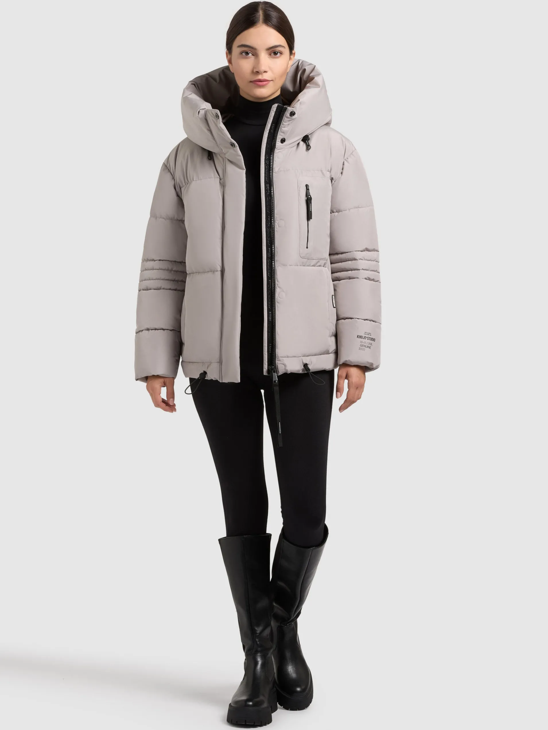 Jacke PEEKE2 WITH GLOVES BLIZZARD GREY