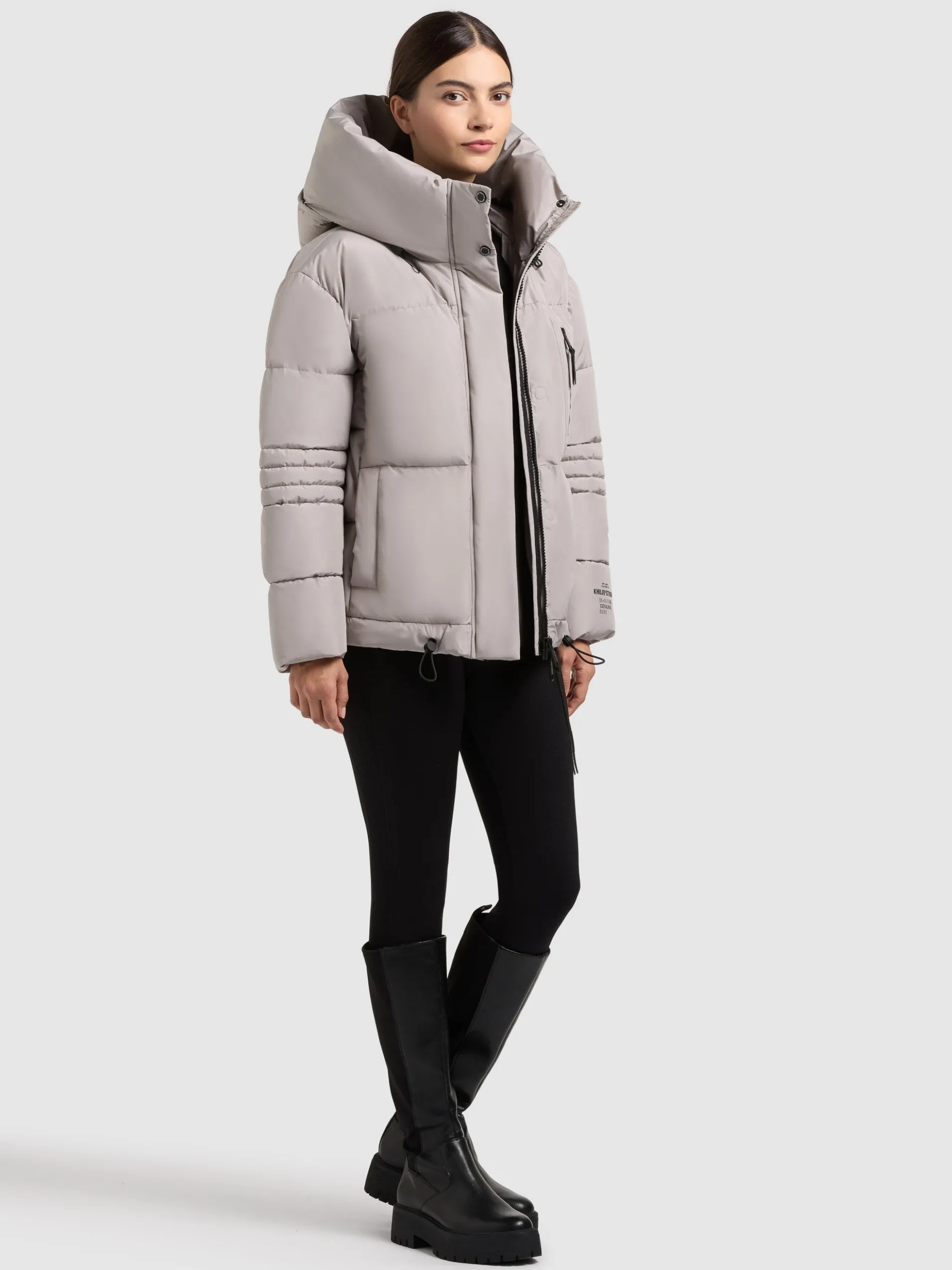 Jacke PEEKE2 WITH GLOVES BLIZZARD GREY