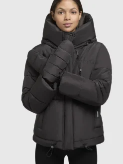 Jacke PEEKE WITH GLOVES Dunkelgrau