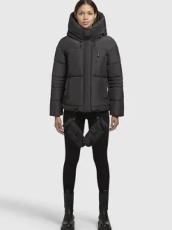 Jacke PEEKE WITH GLOVES Dunkelgrau