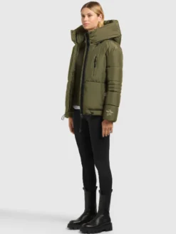 Jacke PEEKE2 WITH GLOVES FERN GREEN
