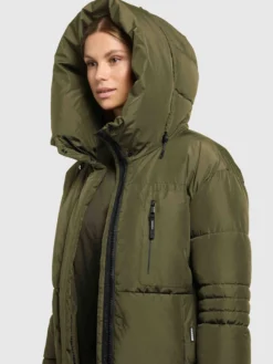 Jacke PEEKE2 WITH GLOVES FERN GREEN