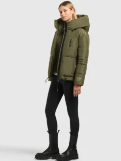 Jacke PEEKE2 WITH GLOVES FERN GREEN