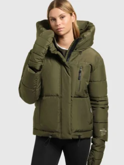 Jacke PEEKE2 WITH GLOVES FERN GREEN