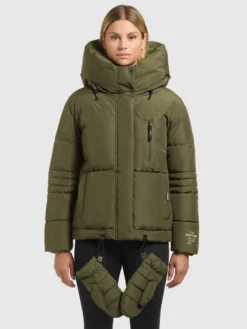 Jacke PEEKE2 WITH GLOVES FERN GREEN