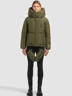 Jacke PEEKE2 WITH GLOVES FERN GREEN