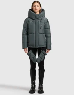 Jacke PEEKE2 WITH GLOVES FOAM GREEN