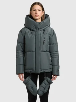 Jacke PEEKE2 WITH GLOVES FOAM GREEN