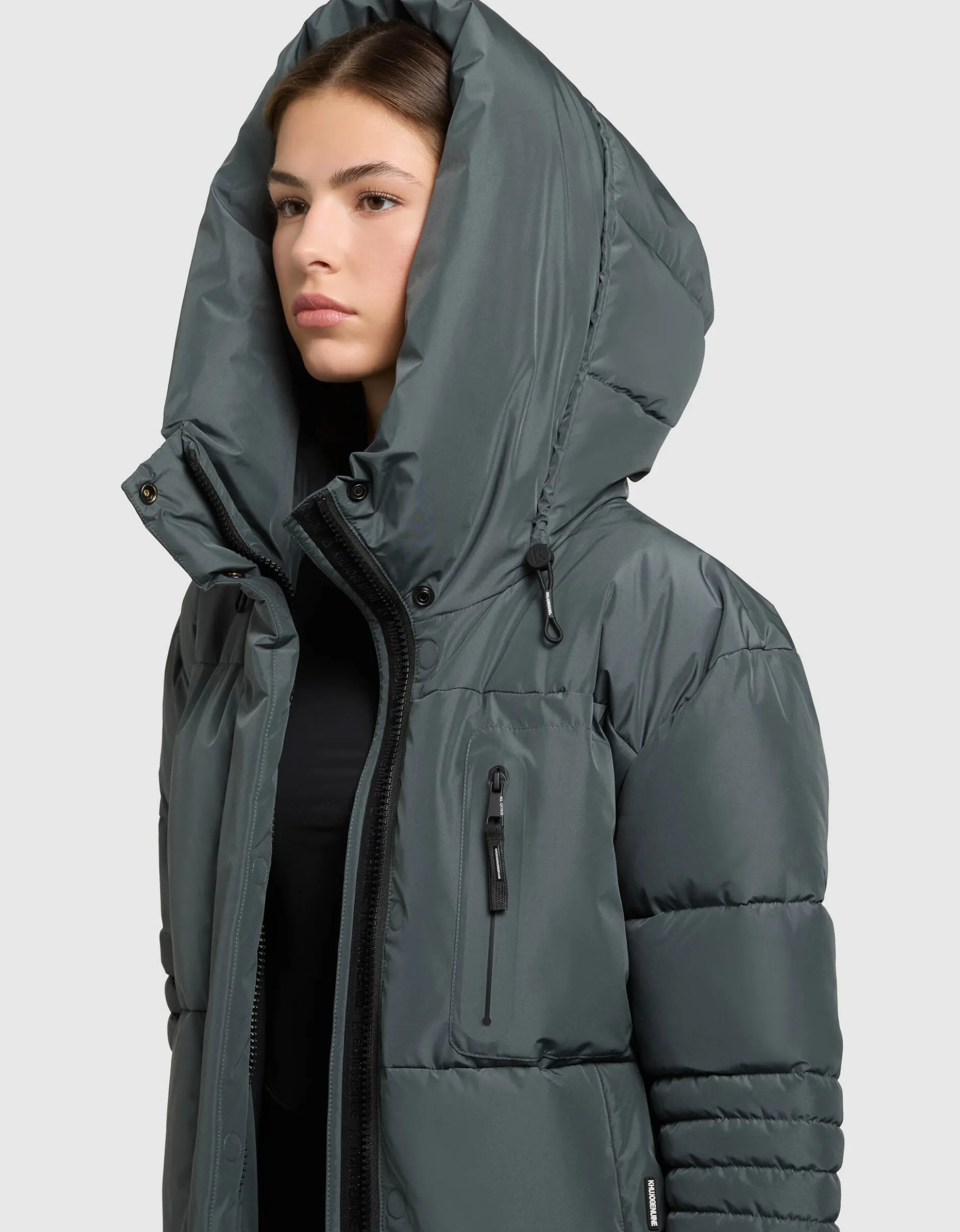 Jacke PEEKE2 WITH GLOVES FOAM GREEN