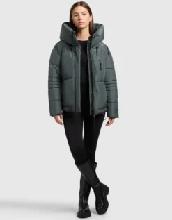 Jacke PEEKE2 WITH GLOVES FOAM GREEN