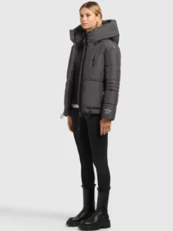 Jacke PEEKE2 WITH GLOVES GRAPHITE GREY