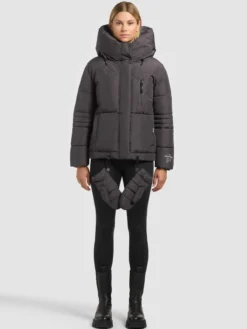 Jacke PEEKE2 WITH GLOVES GRAPHITE GREY