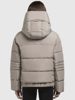 Jacke PEEKE WITH GLOVES Graubeige
