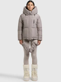 Jacke PEEKE2 WITH GLOVES GREIGE
