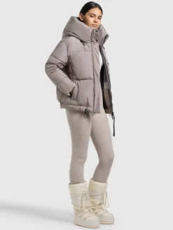 Jacke PEEKE2 WITH GLOVES GREIGE