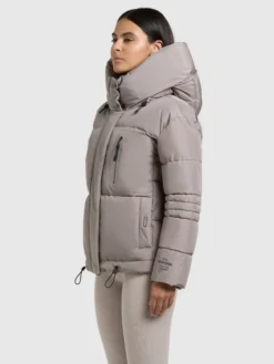 Jacke PEEKE2 WITH GLOVES GREIGE