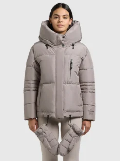 Jacke PEEKE2 WITH GLOVES GREIGE