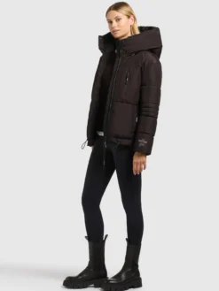 Jacke PEEKE2 WITH GLOVES MOODY PLUM