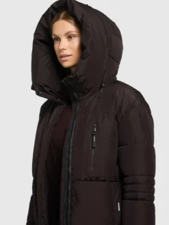 Jacke PEEKE2 WITH GLOVES MOODY PLUM
