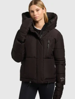 Jacke PEEKE2 WITH GLOVES MOODY PLUM