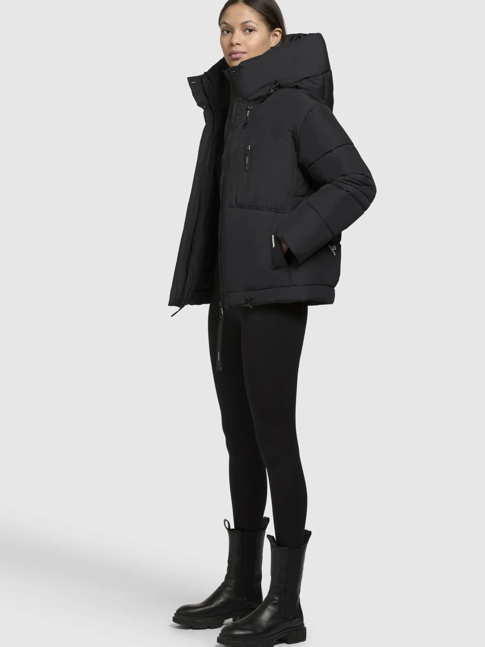 Jacke PEEKE WITH GLOVES Schwarz