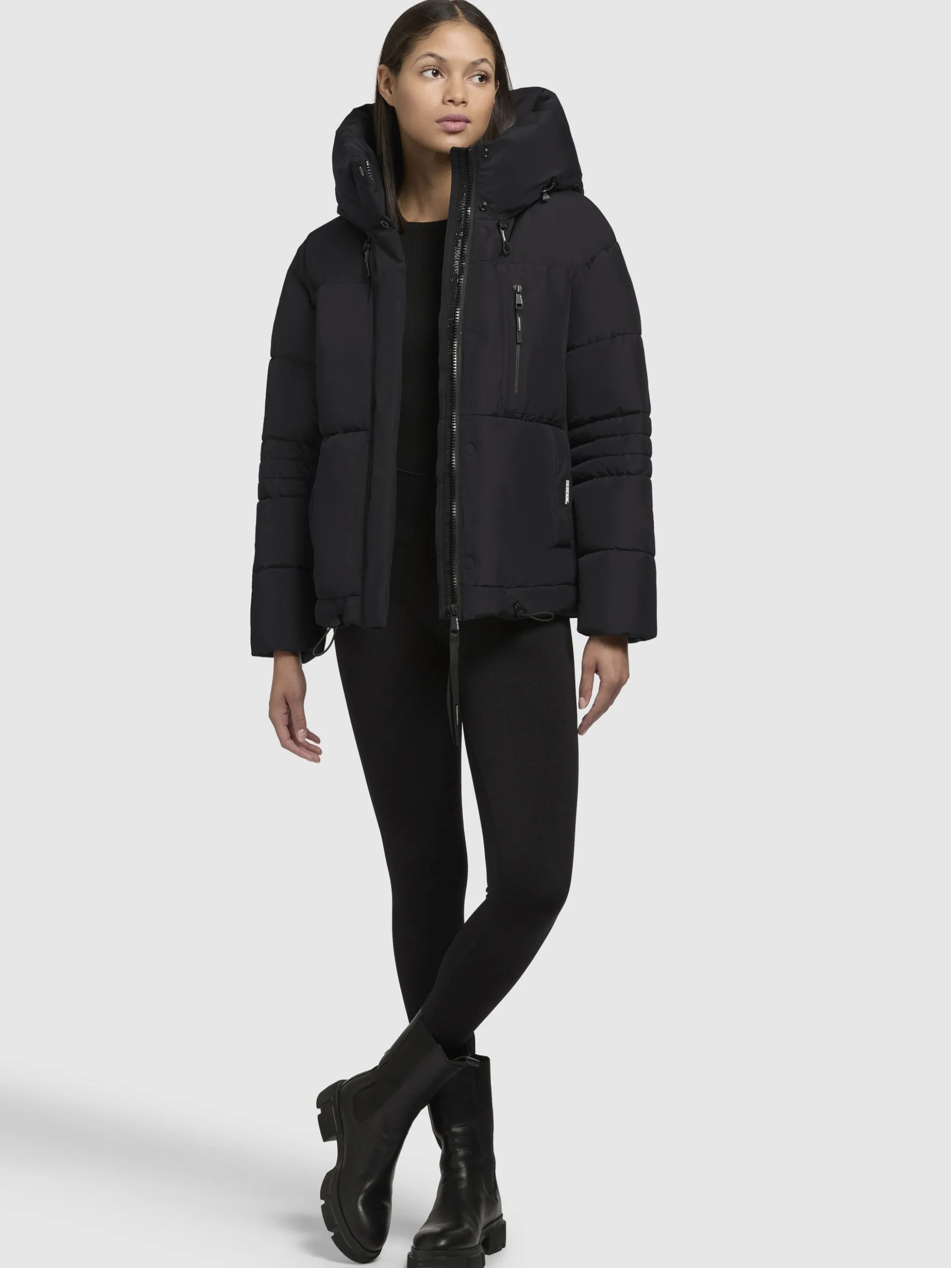 Jacke PEEKE WITH GLOVES Schwarz
