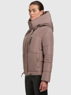 Jacke PEEKE WITH GLOVES Taupe