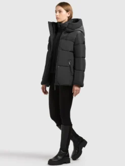Jacke PRISHA - 2IN1 (Einsatz herausnehmbar) BLACK