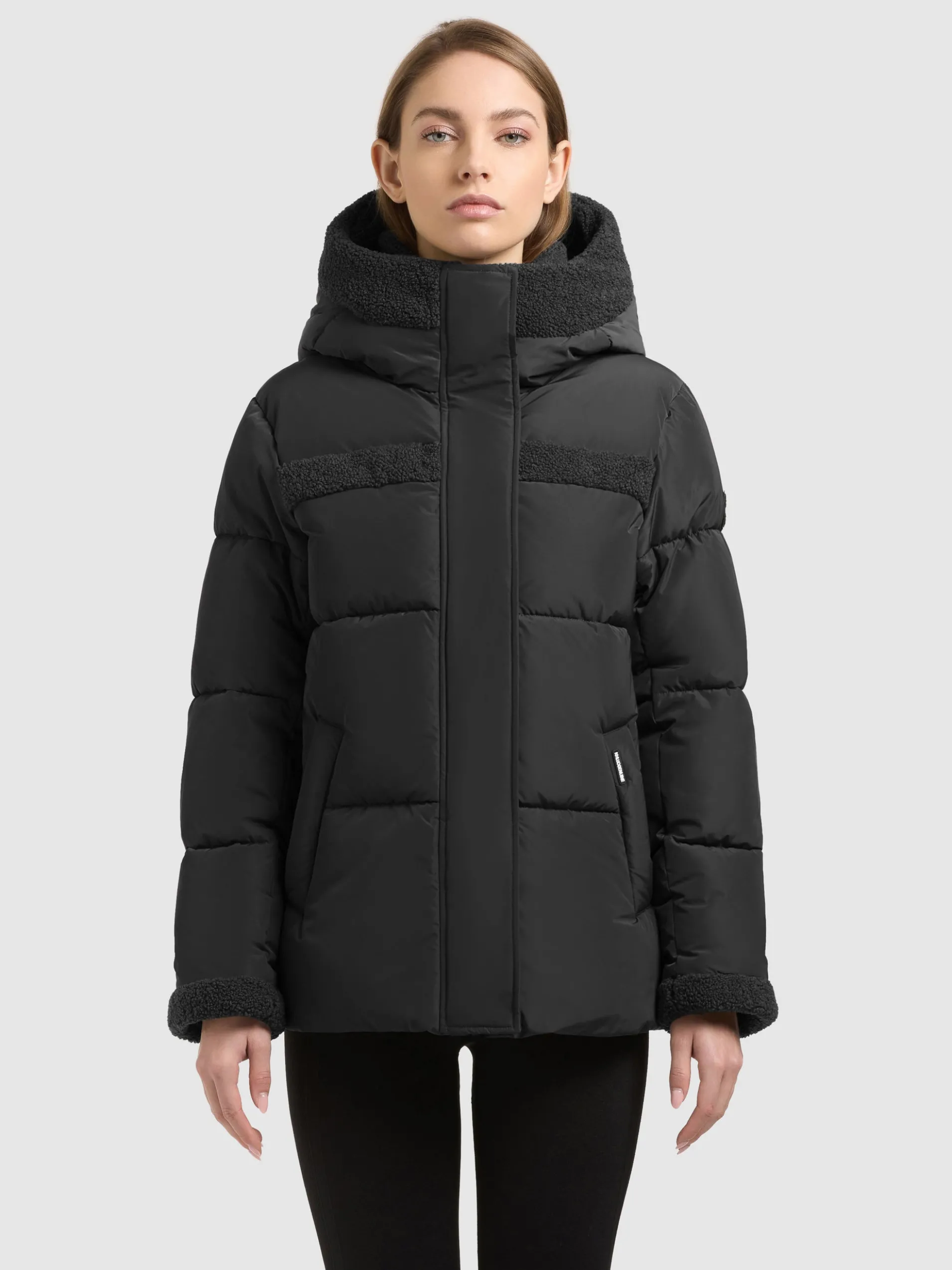 Jacke PRISHA - 2IN1 (Einsatz herausnehmbar) BLACK
