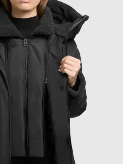 Jacke PRISHA - 2IN1 (Einsatz herausnehmbar) BLACK