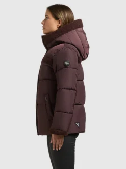Jacke PRISHA - 2IN1 (Einsatz herausnehmbar) WINESTONE RED