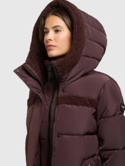 Jacke PRISHA - 2IN1 (Einsatz herausnehmbar) WINESTONE RED
