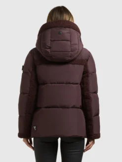 Jacke PRISHA - 2IN1 (Einsatz herausnehmbar) WINESTONE RED