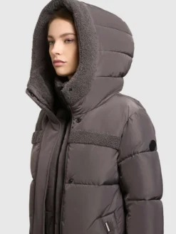 Jacke PRISHA - 2IN1 (Einsatz herausnehmbar) GRAPHITE GREY