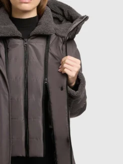 Jacke PRISHA - 2IN1 (Einsatz herausnehmbar) GRAPHITE GREY