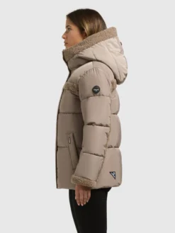 Jacke PRISHA - 2IN1 (Einsatz herausnehmbar) TAUPE GREY