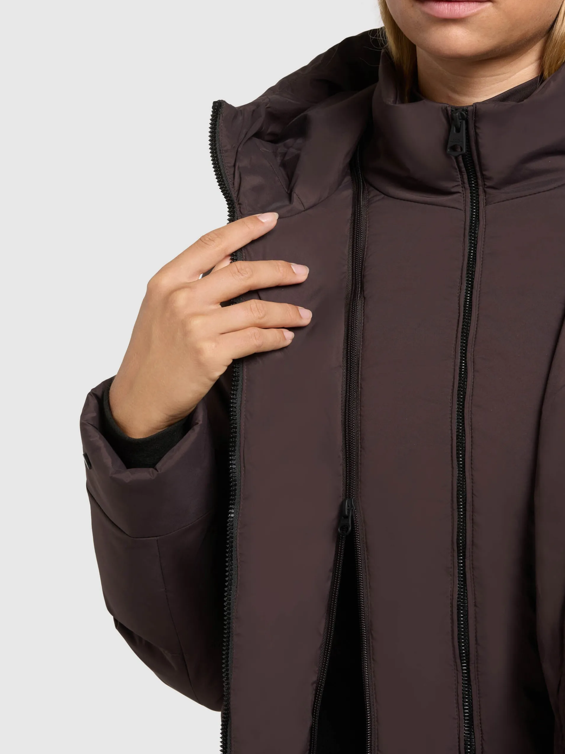 Jacke RABB 2IN1 (Einsatz herausnehmbar) MOODY PLUM