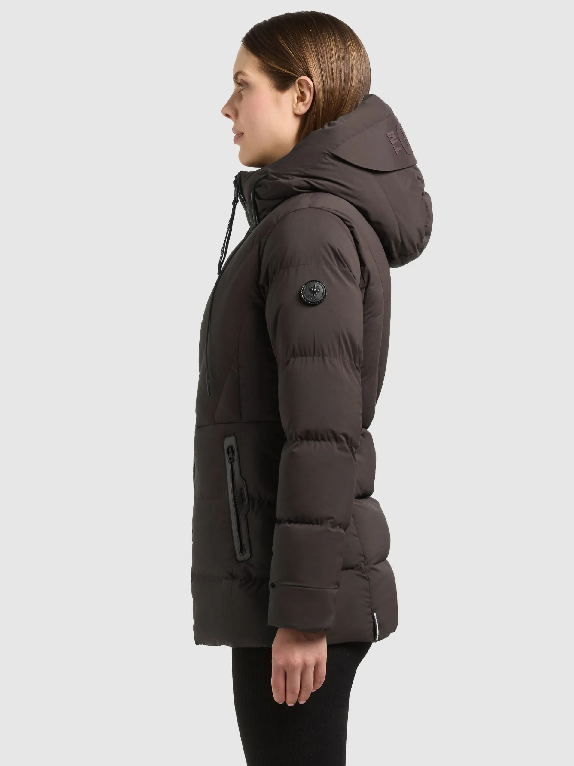 Jacke RABB2 - 2IN1 (Einsatz herausnehmbar) MOODY PLUM