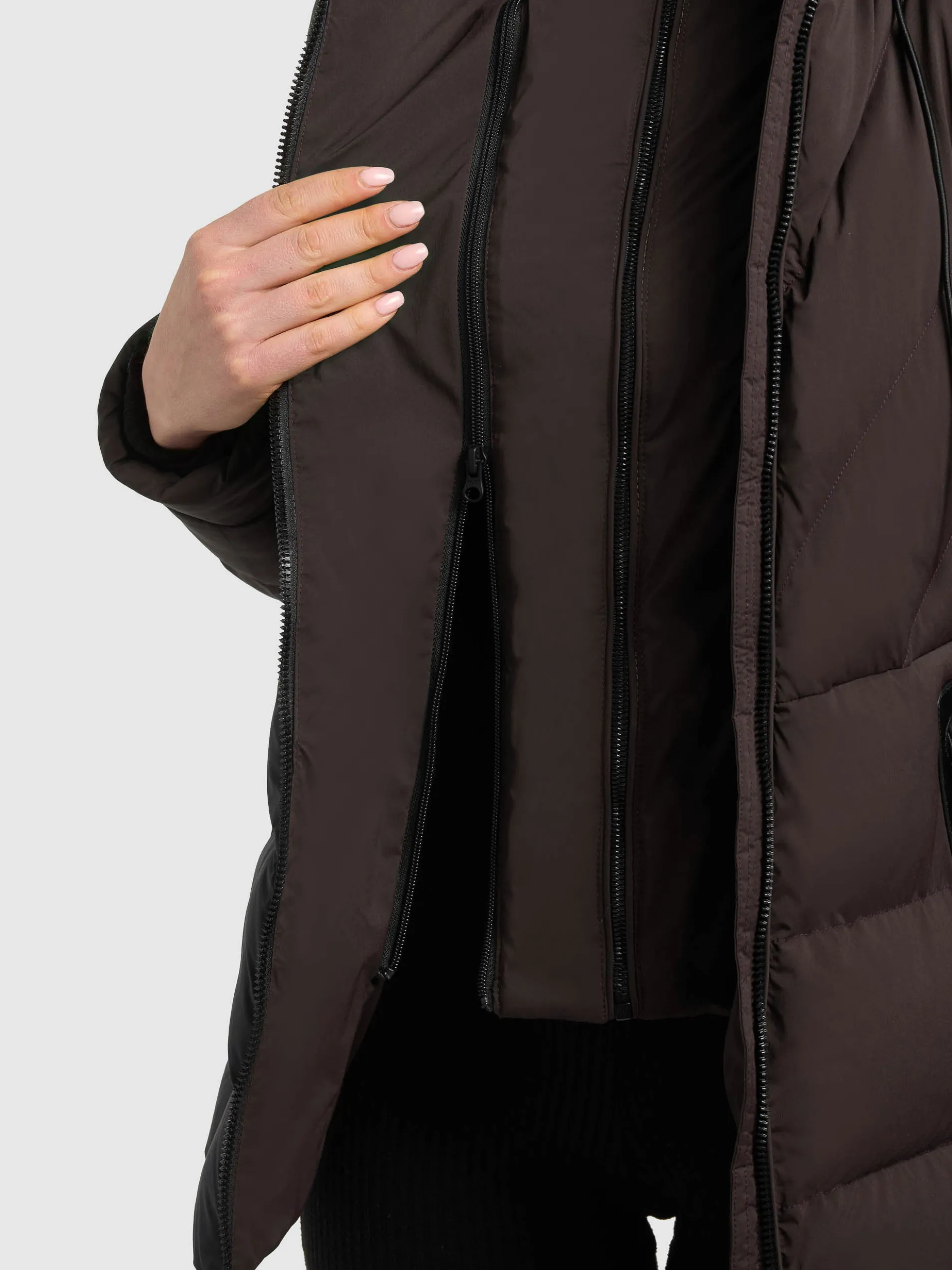 Jacke RABB2 - 2IN1 (Einsatz herausnehmbar) MOODY PLUM