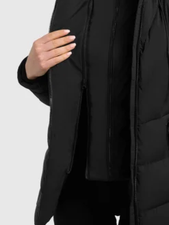 Jacke RABB2 - 2IN1 WITH BAG BLACK