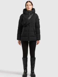 Jacke RABB2 - 2IN1 WITH BAG BLACK