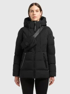 Jacke RABB2 - 2IN1 WITH BAG BLACK