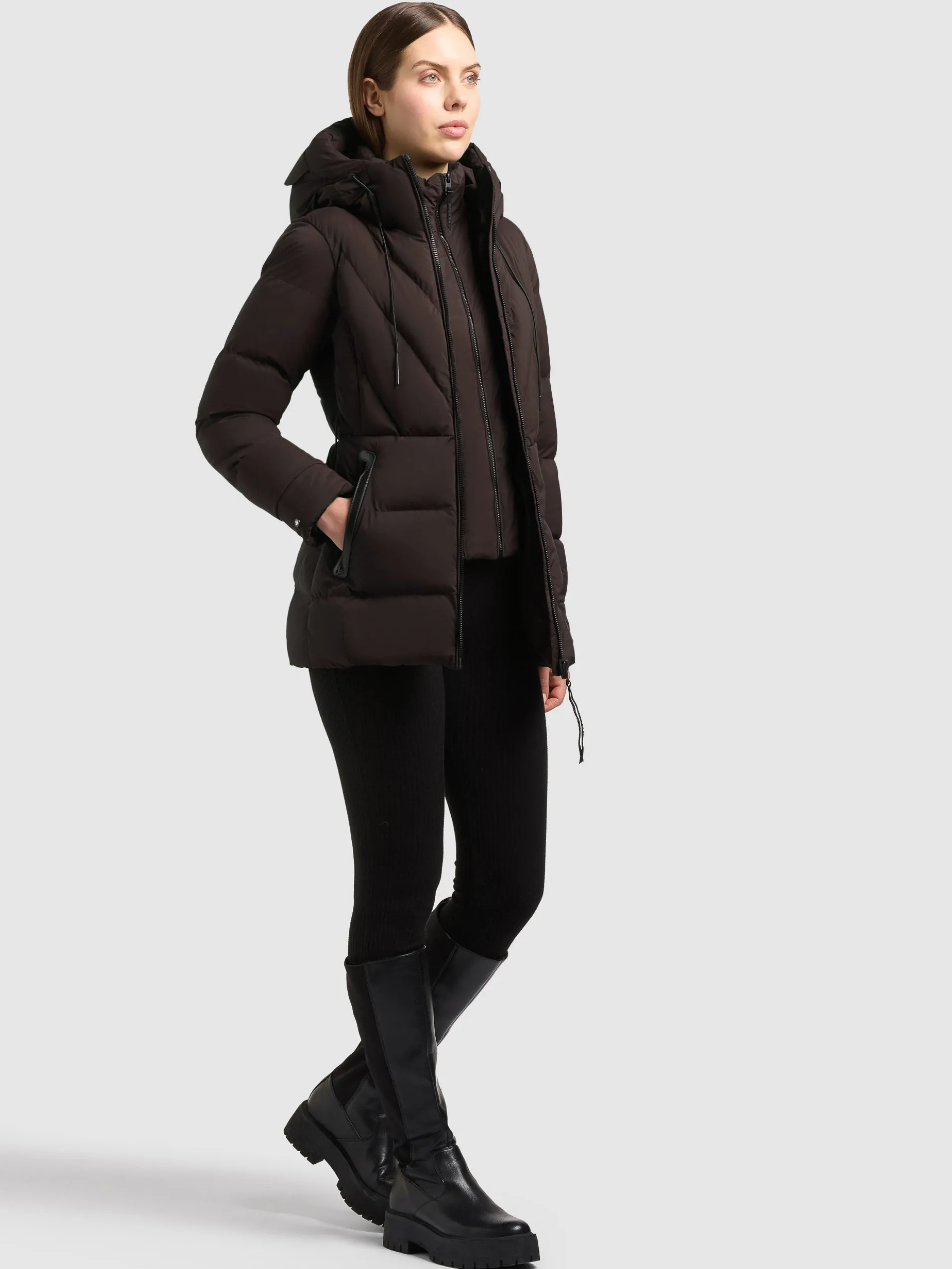 Jacke RABB2 - 2IN1 WITH BAG CHOCOLATE CHIP